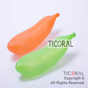 MARACA BANANA COLOR x 6